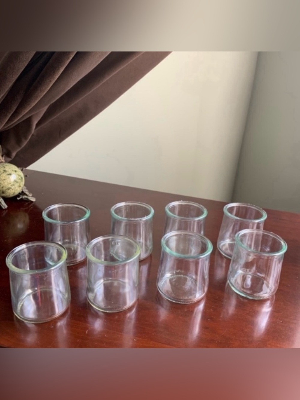 Set of 8 La Fermiere Clear Cups